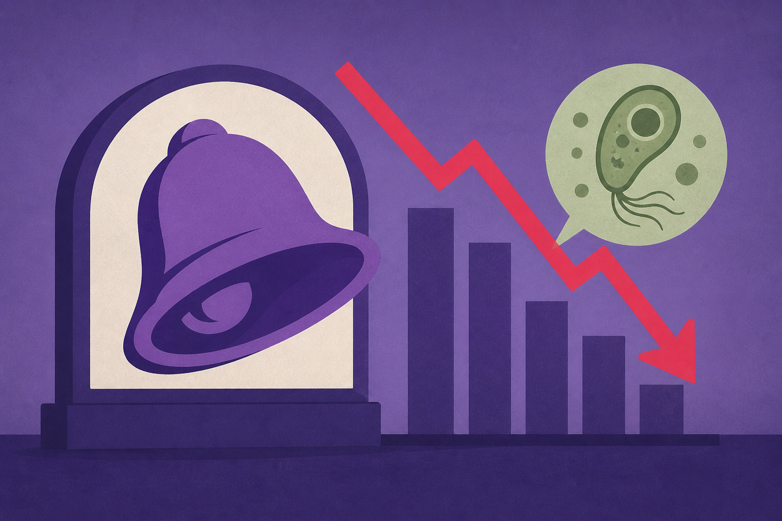 Taco Bell sales fell 2% after cyclospora outbreak