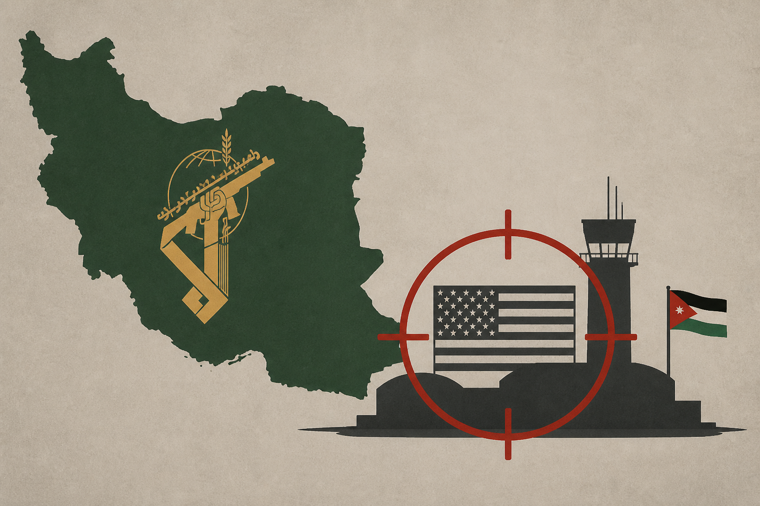 IRGC claims attacks on Jordanian air base kill several US soldiers