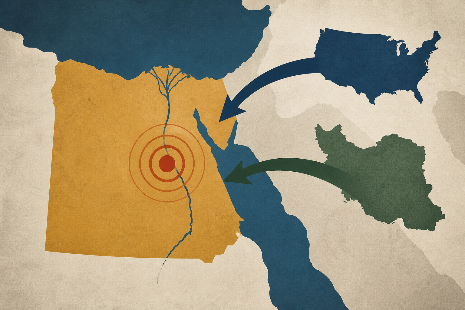 Egypt struck for first time as US-Iran conflict pulls in more countries