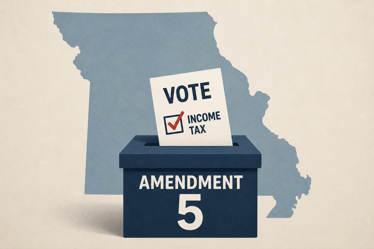 Voters to decide the fate of Missouri’s income tax with Amendment 5