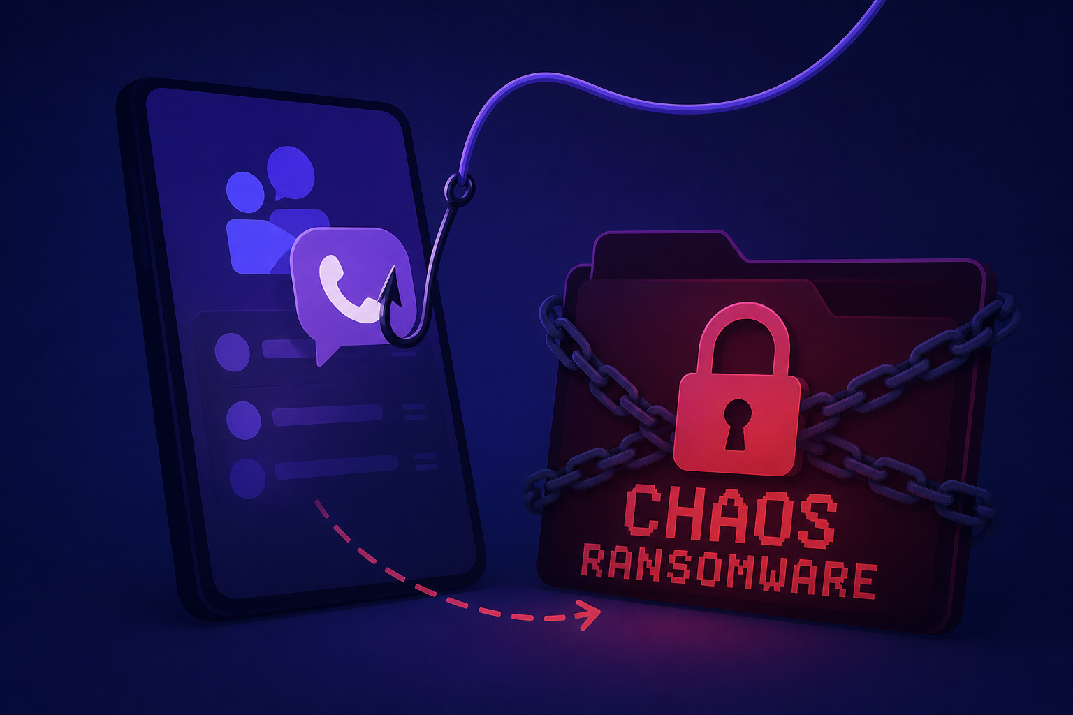 Microsoft Teams vishing attacks lead to Chaos ransomware attacks
