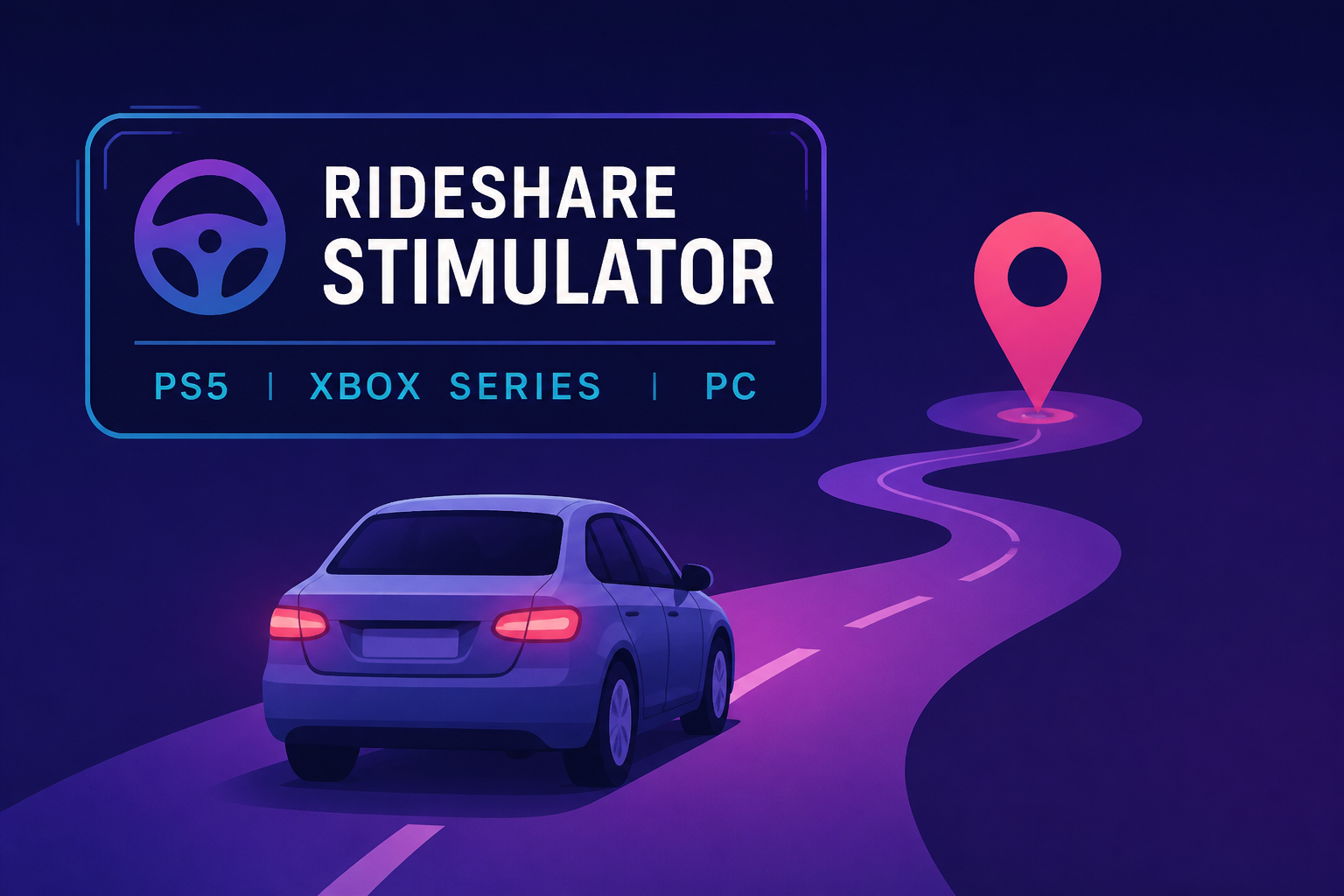 Saber Interactive announces Rideshare “Stimulator” for PS5, Xbox Series, and PC