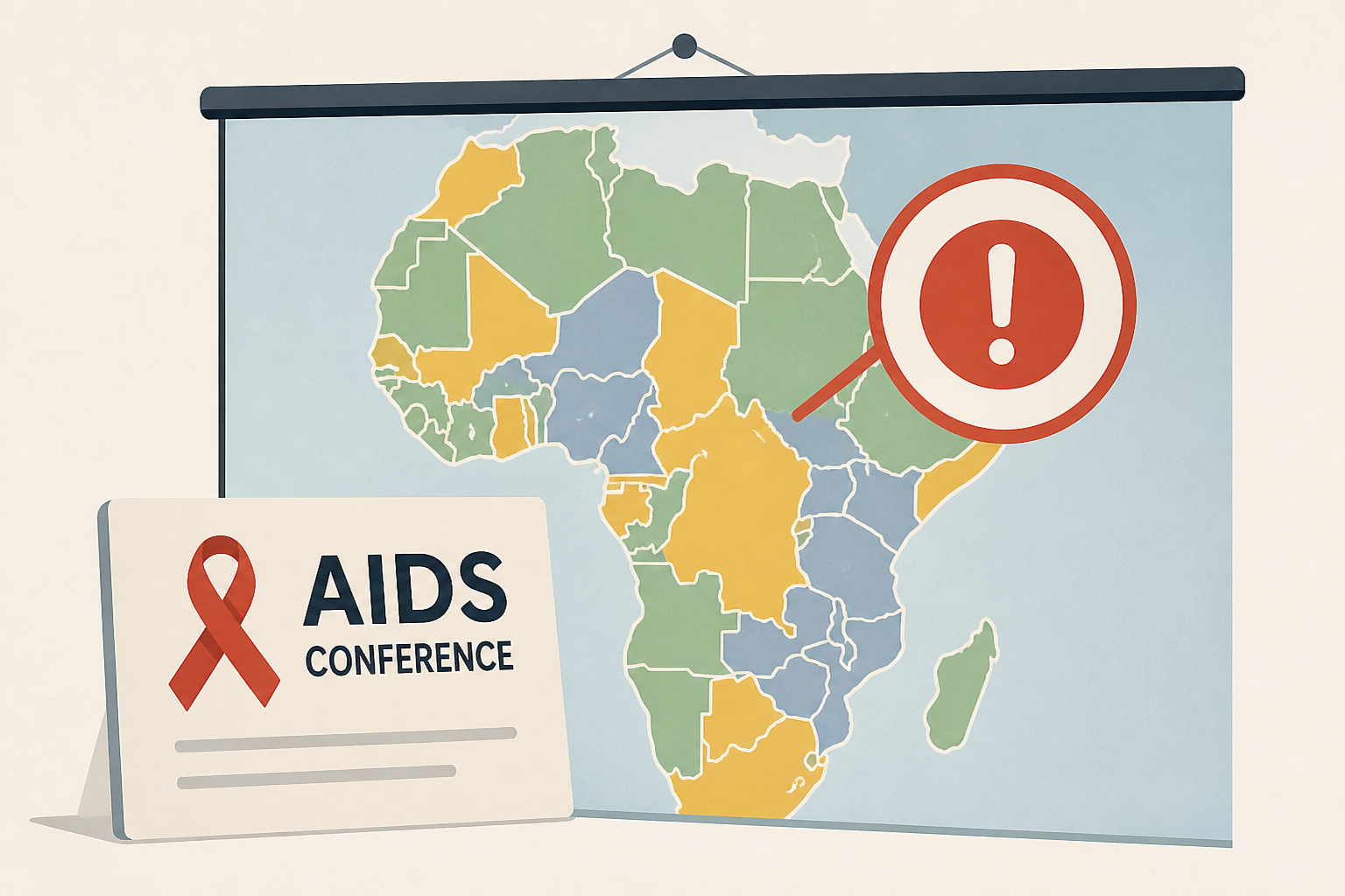 State Department Map Mislabels African Countries at AIDS Conference