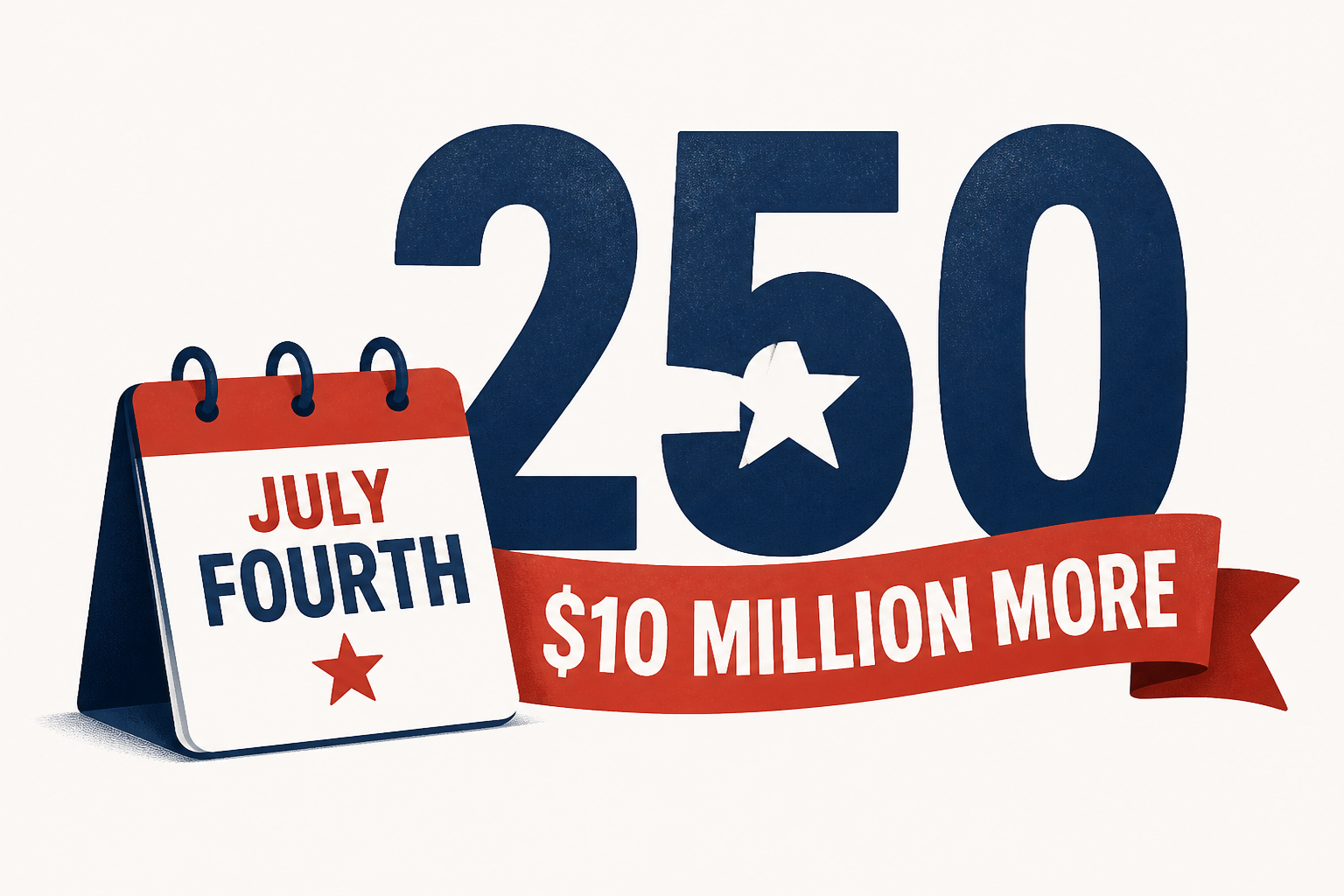 Freedom 250 seeks $10 million more for July Fourth celebrations : NPR