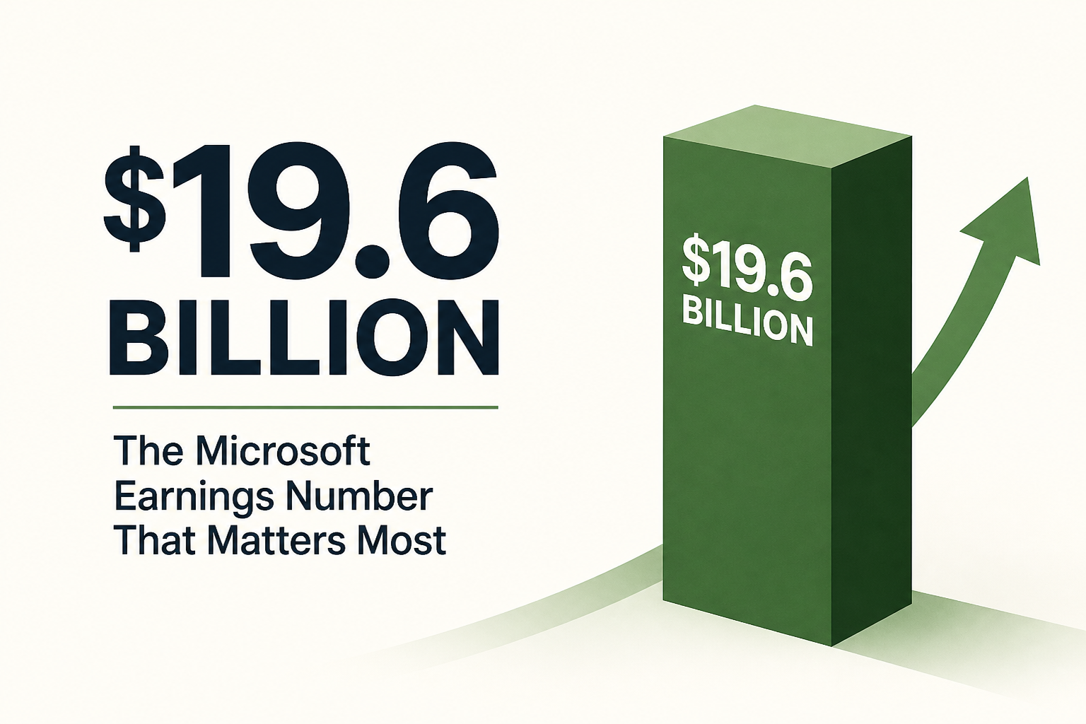 $19.6 Billion: The Microsoft Earnings Number That Matters Most