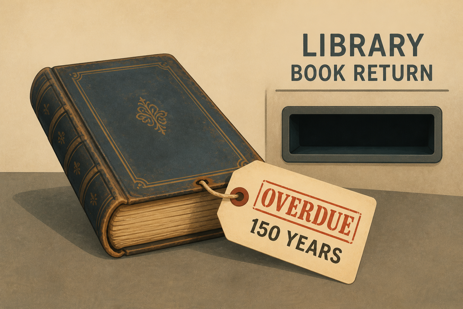 Australian public library receives book returned 150 years late