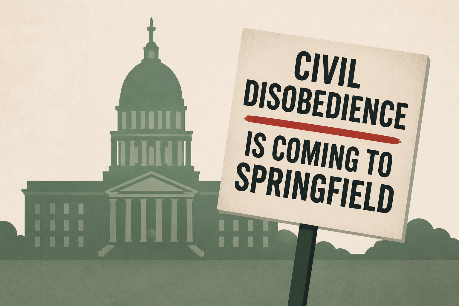 Civil Disobedience Is Coming to Springfield