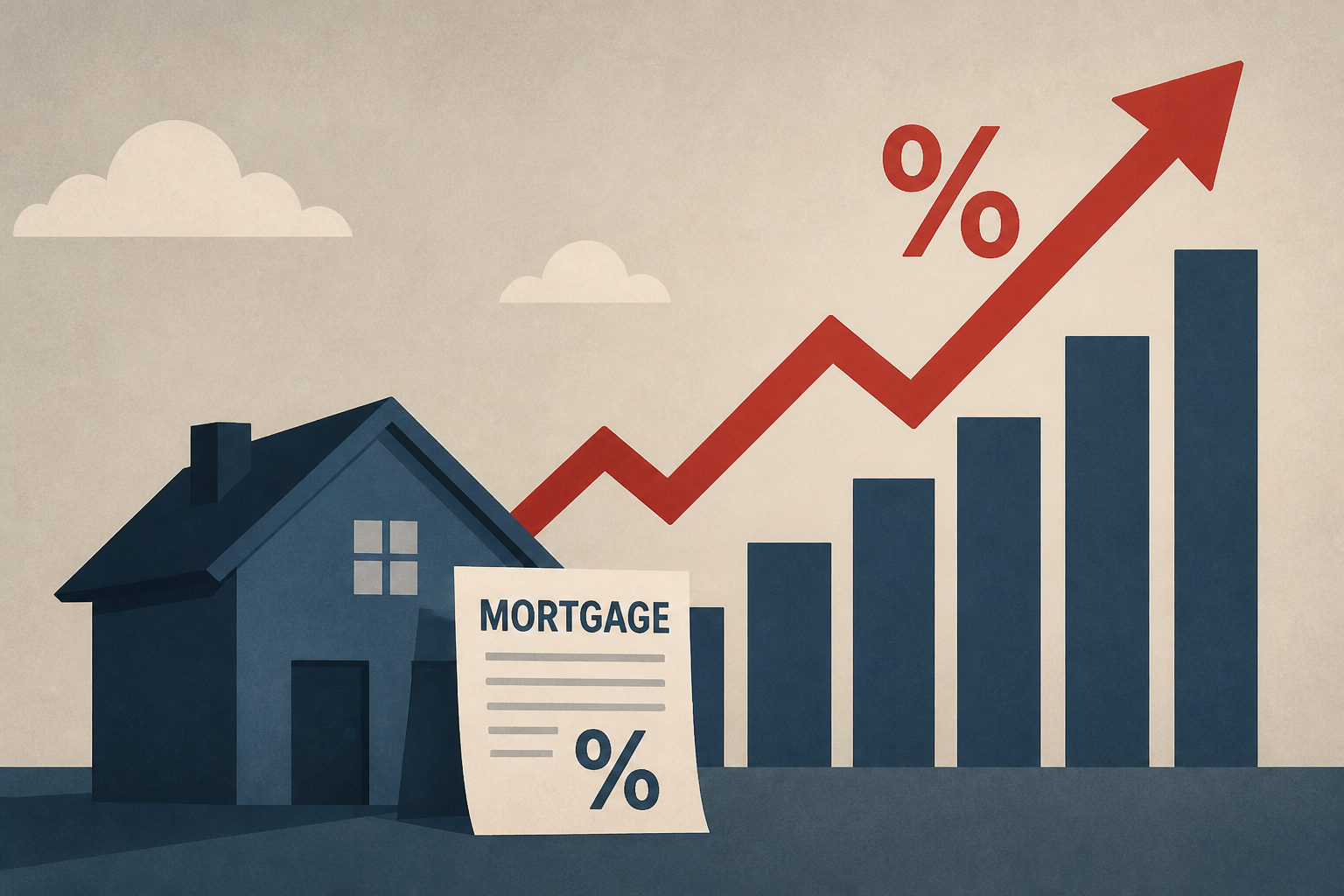 Mortgage rates rise to 1-year high