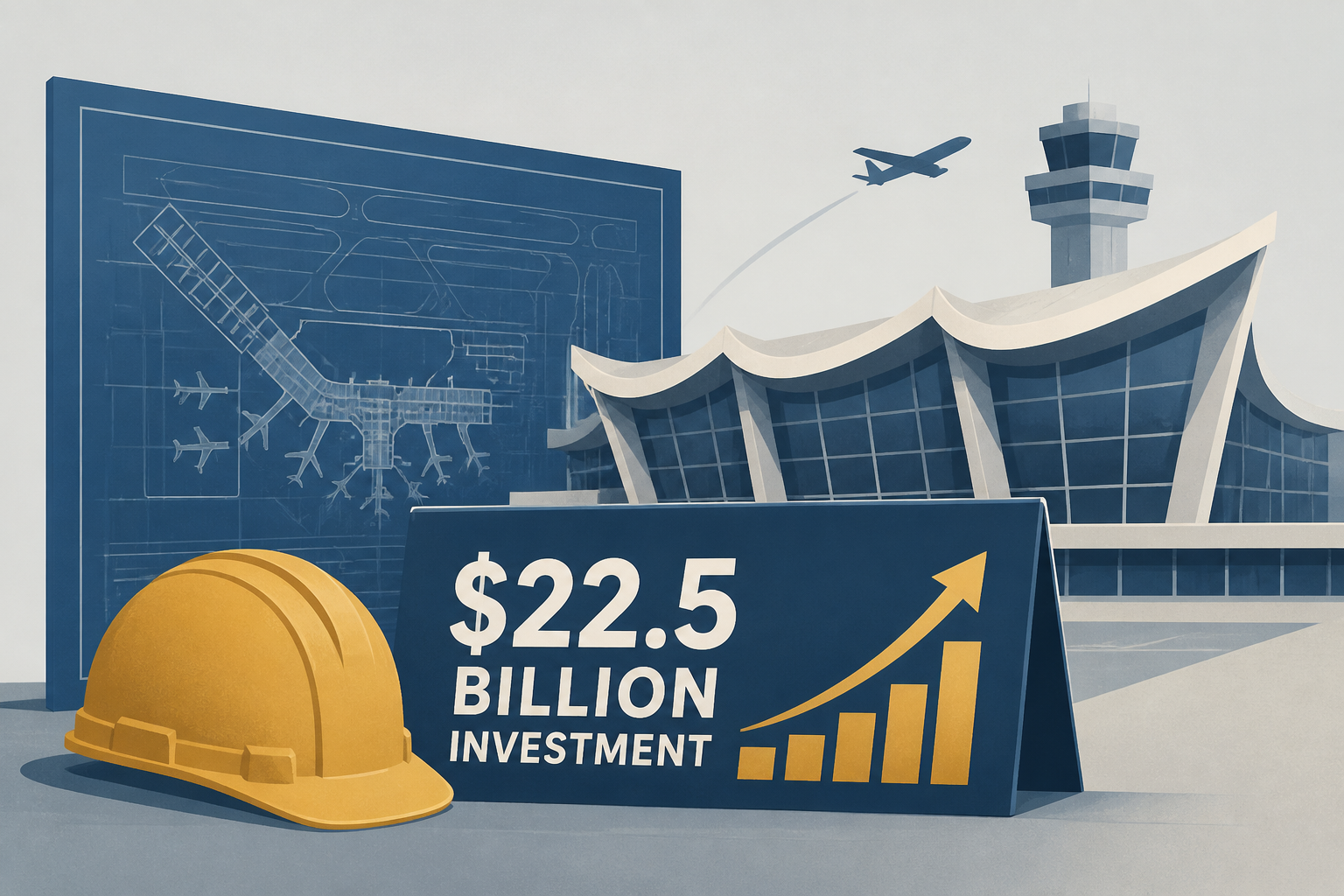 Trump unveils $22.5 billion plan to overhaul Dulles International Airport