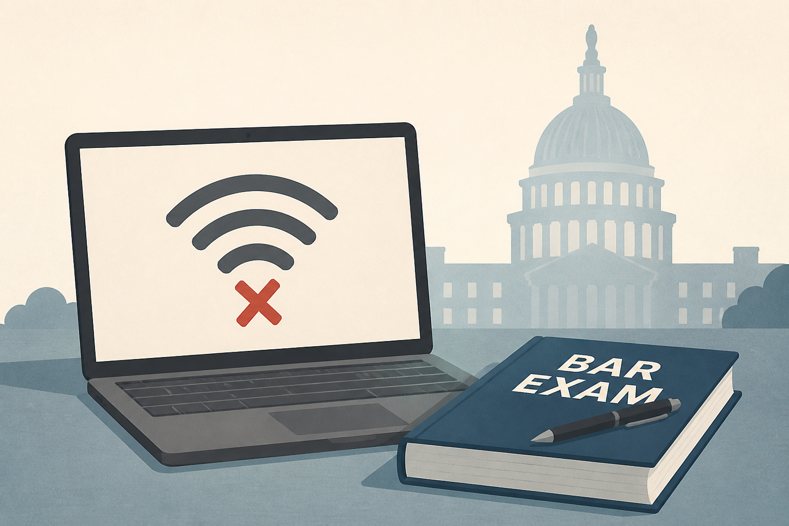 Washington Bar Exam Thwarted By Bad Wi-Fi