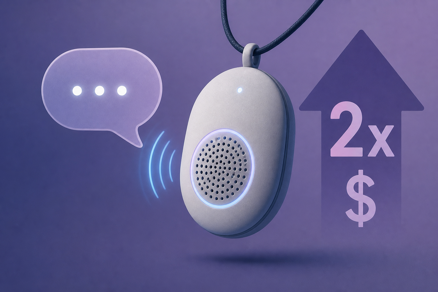 Friend re-launches its AI pendant with a speaker that talks to you, for twice the price