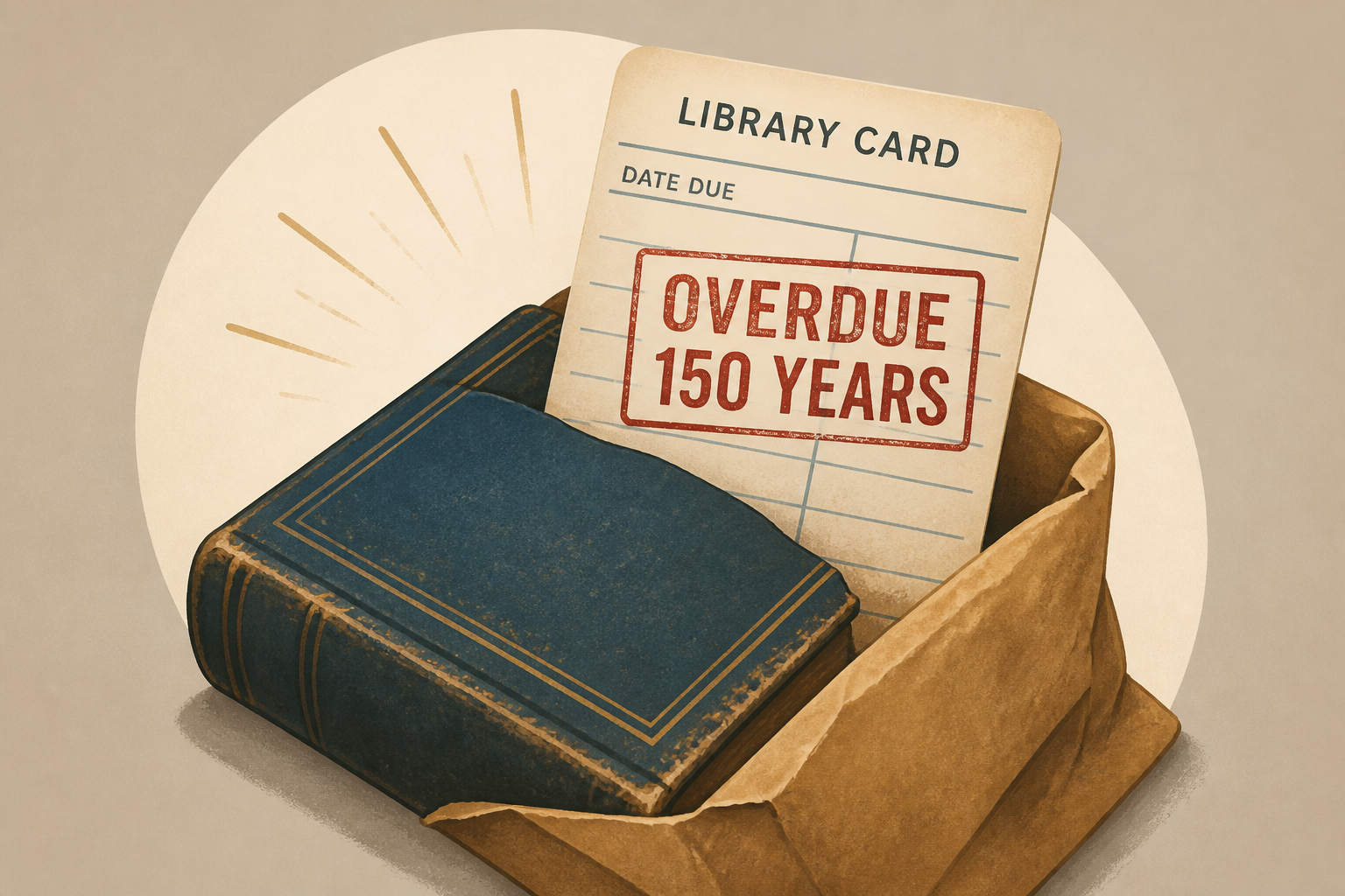 Library Book Overdue for 150 Years Finally Resurfaces