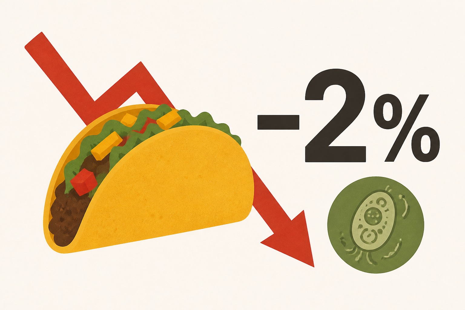 Taco Bell sales drop 2% amid cyclospora outbreak, Yum Brands says