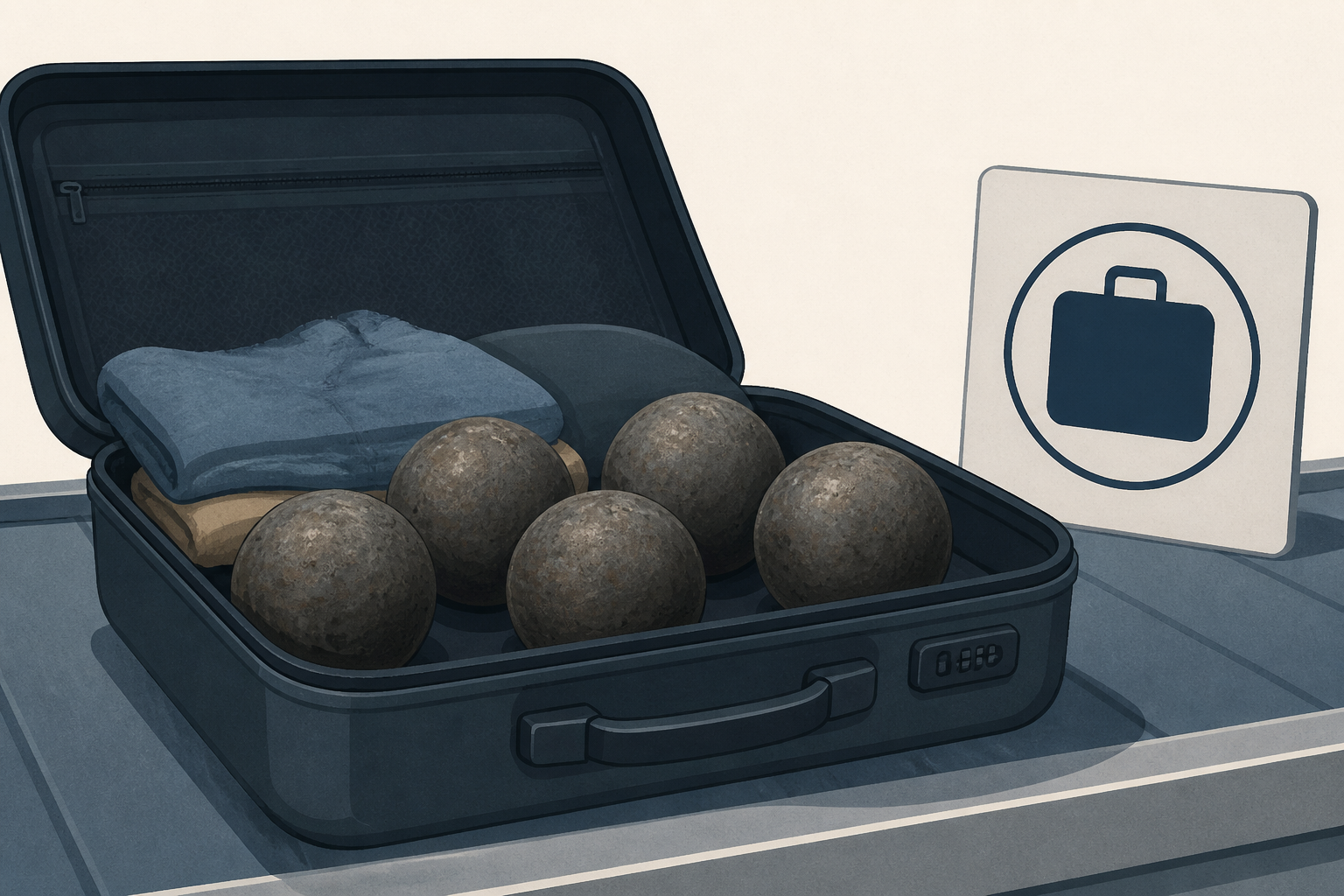T.S.A. Finds 5 Civil War Cannonballs in Passenger’s Luggage in Alabama