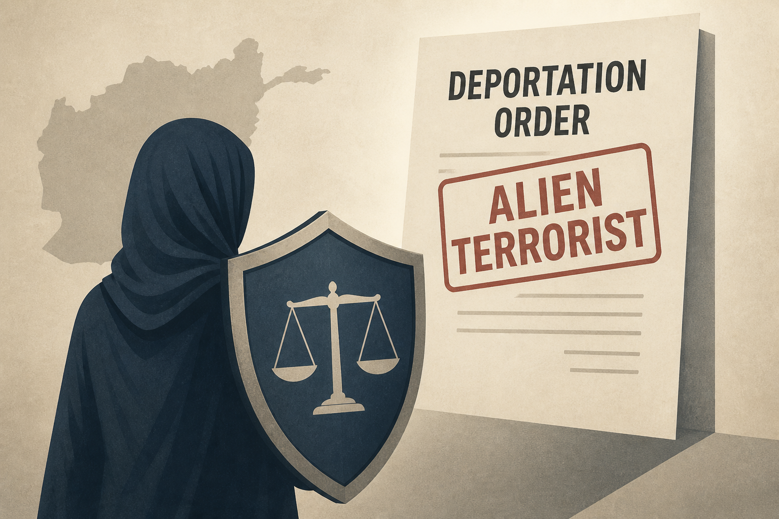 Afghan woman plans to fight DOJ efforts to deport her over allegation she is an "alien terrorist"