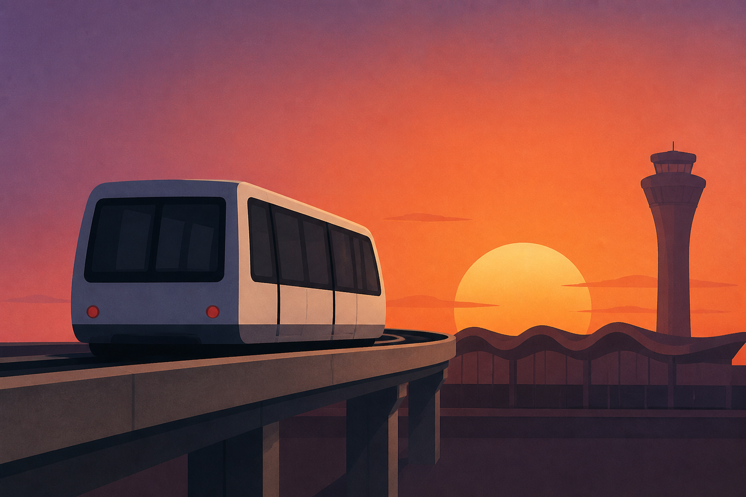 Dulles Airport’s Reviled ‘People Movers’ May Be Lurching Into the Sunset