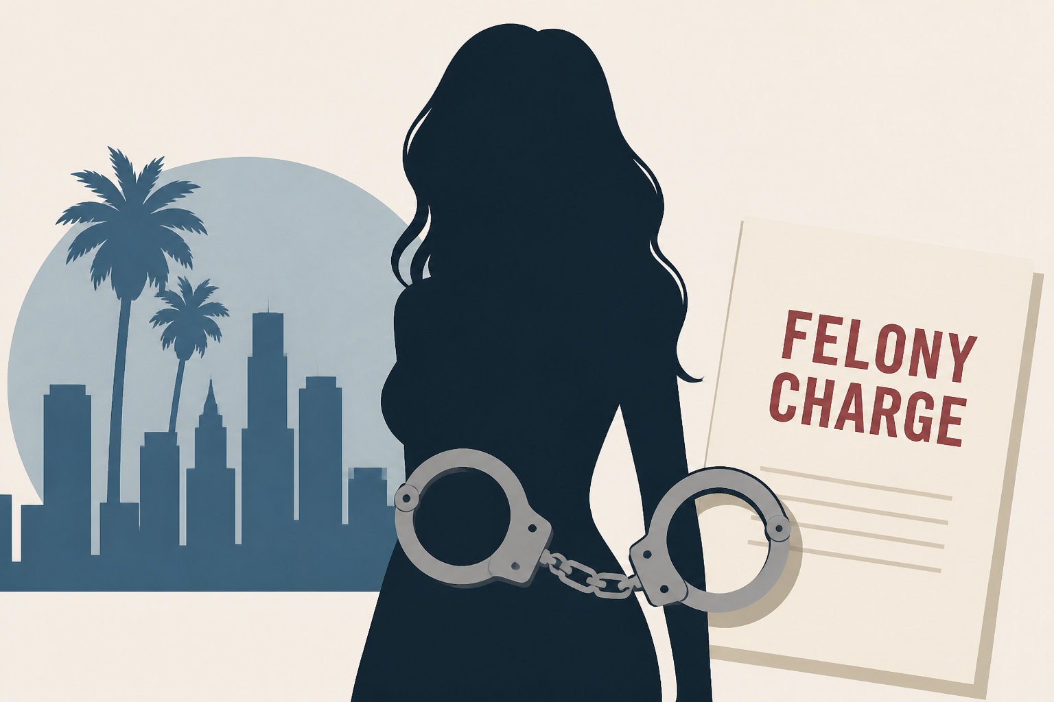 Los Angeles model and influencer arrested again, facing new felony charge