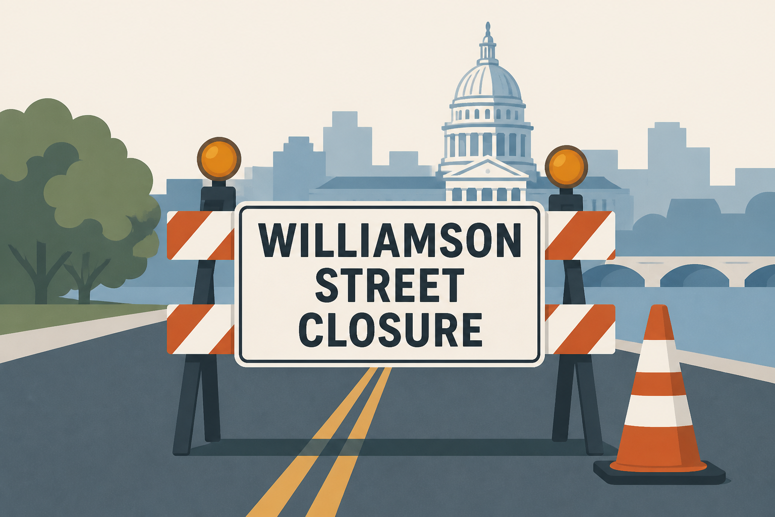 Madison mayor releases community update about ongoing Williamson Street closure
