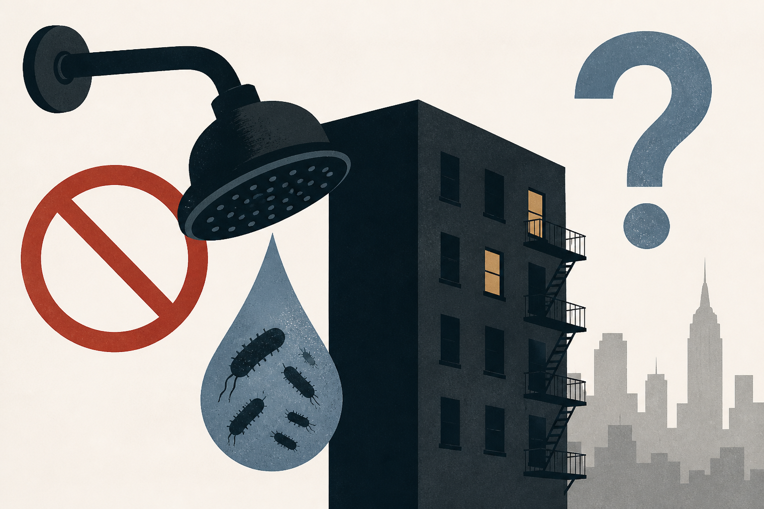 Tenants in NYC building haven't showered in months over Legionnaires' find, as some ask where's Mamdani?