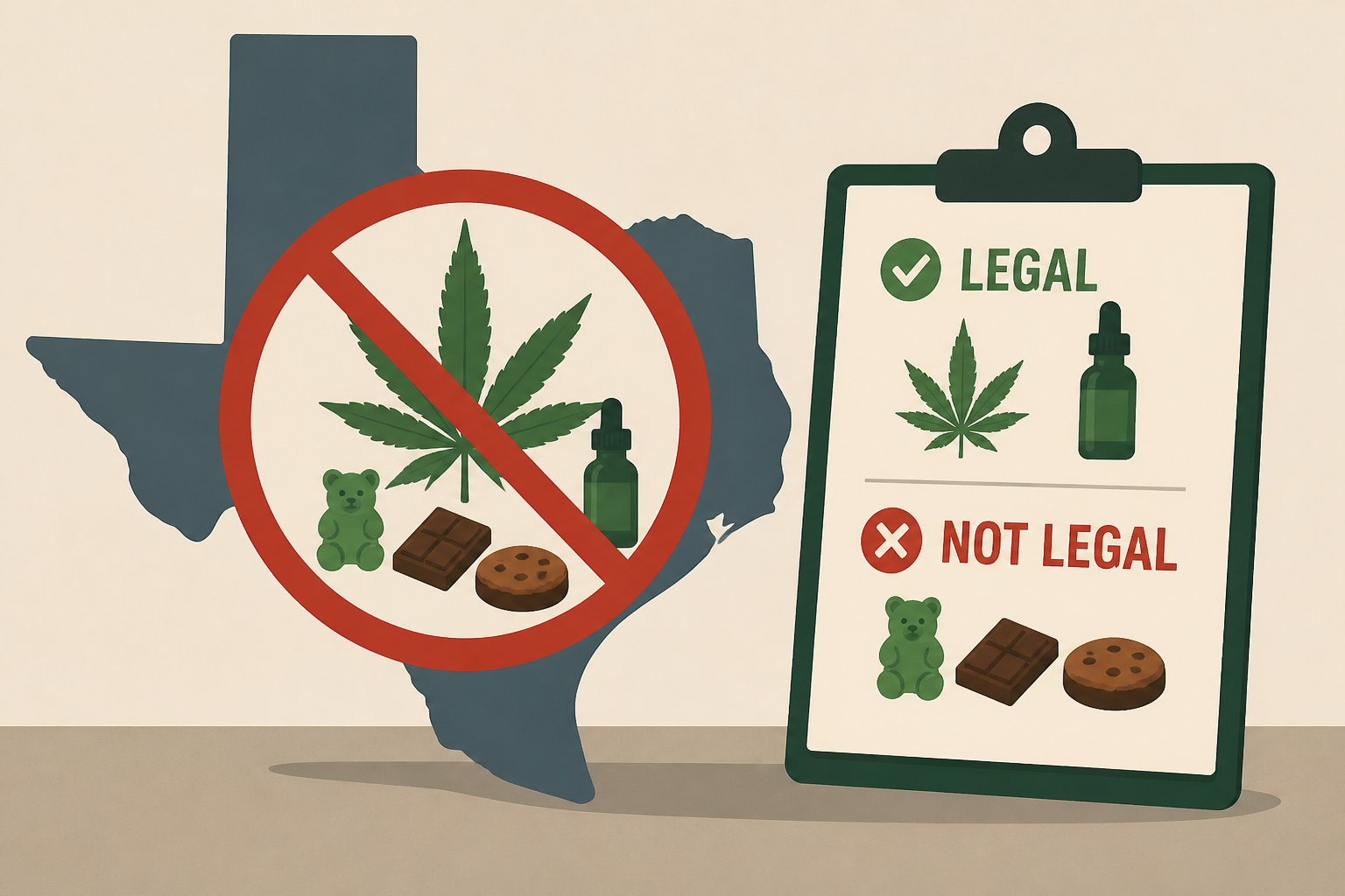 Texas’ ban on several consumable THC hemp products goes into effect Friday: What is legal and what is not?