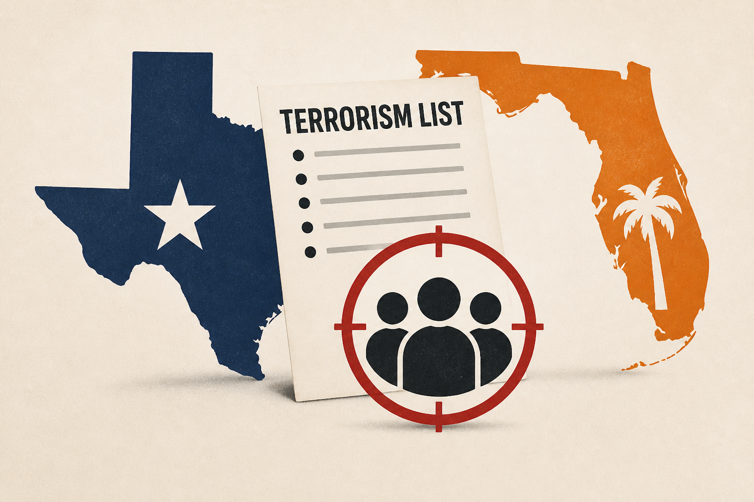 Texas and Florida Draw Up Terrorism Lists and Take Aim at a Muslim Group
