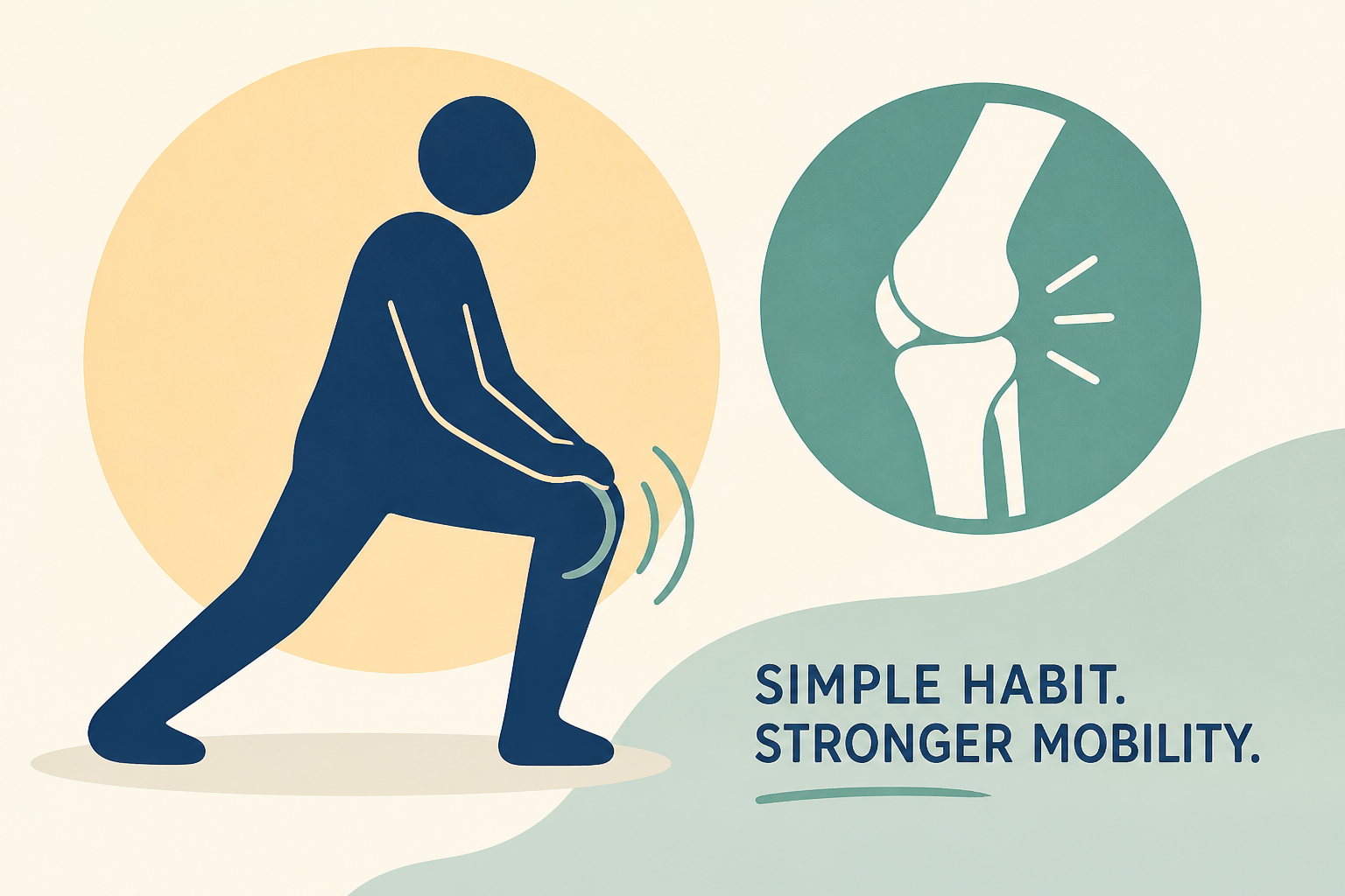 Over 60? A physical therapist says this is the one mobility habit to add if your knees feel stiff