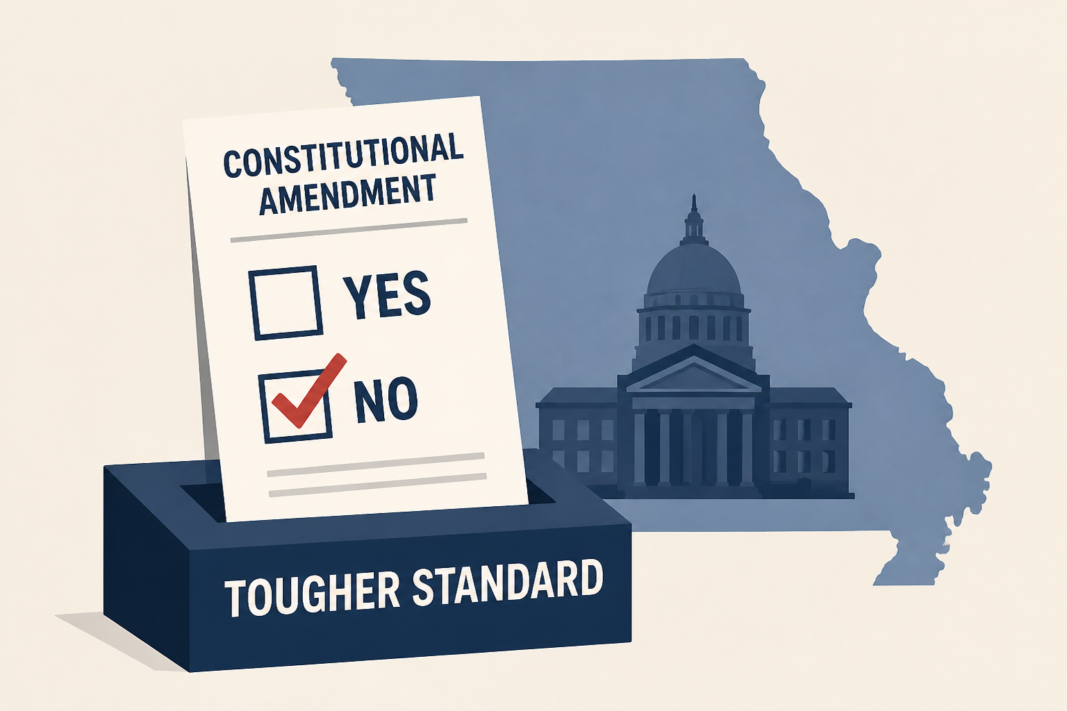Missouri ballot proposes tough standard for constitutional amendments