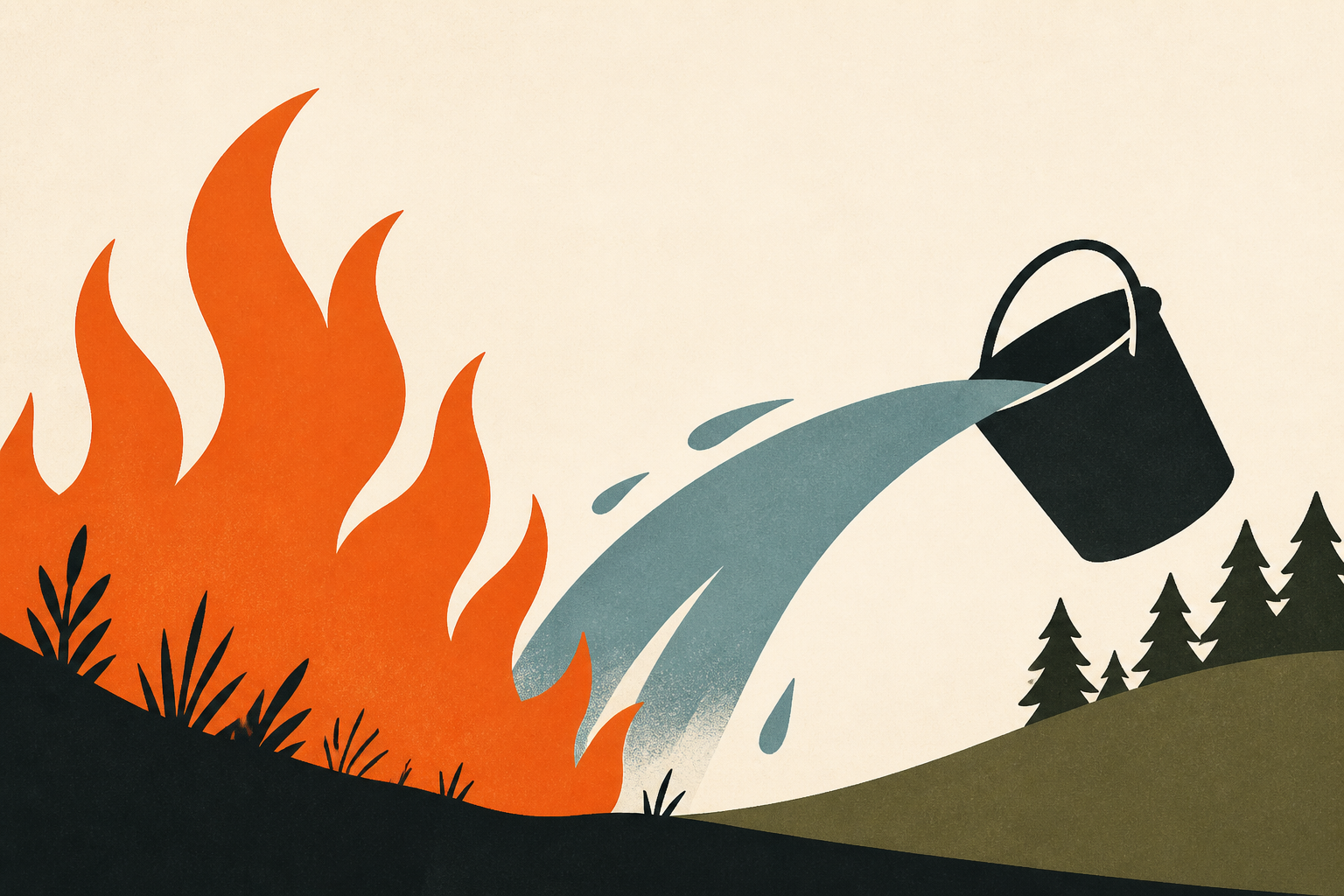 As heat and dry conditions fan wildfires in France, volunteers fan out to help