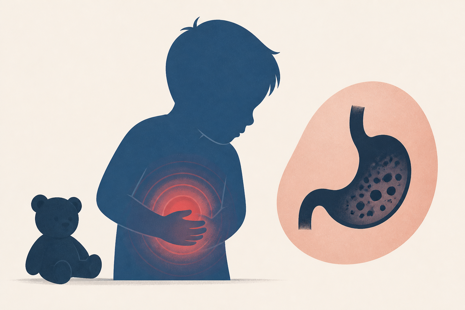 A 5-year-old's stomachache was the first sign of rare, deadly disease