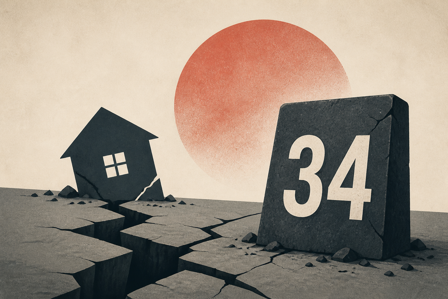 Death toll from southwestern Japan quake climbs to 34