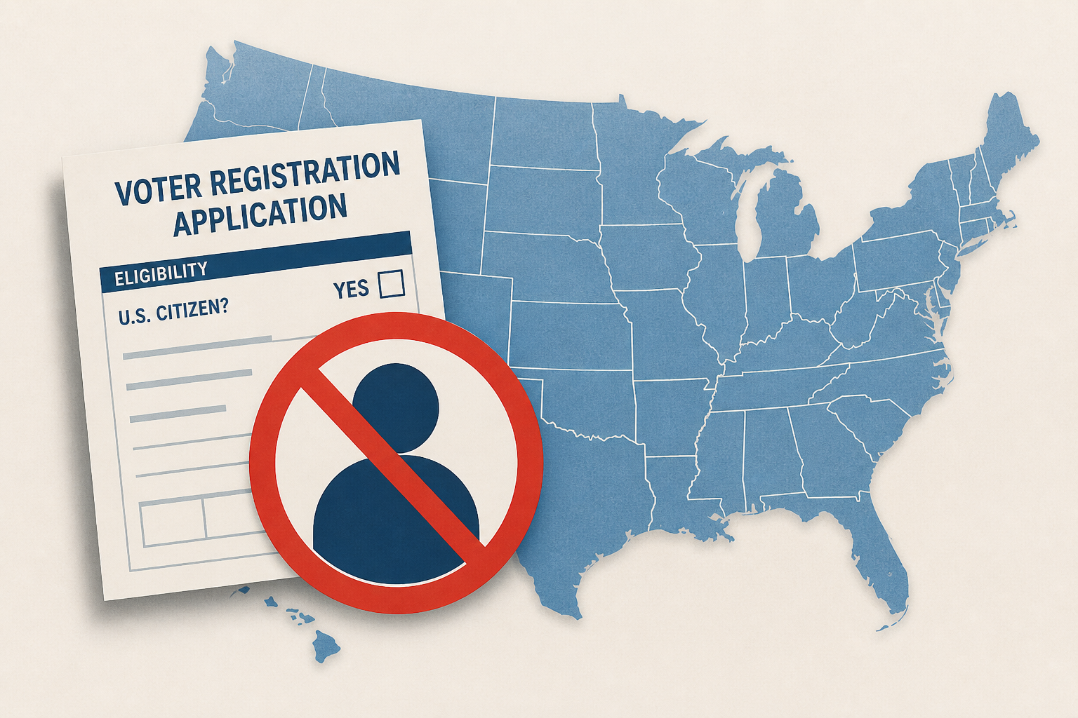 Noncitizen voter registrations found across US states for 25 years