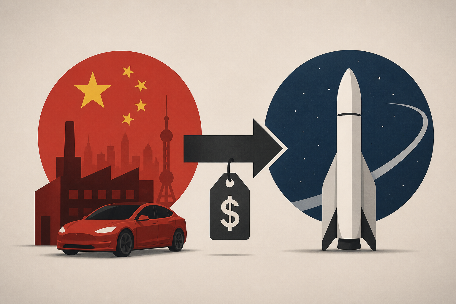 Tesla reportedly might sell its China business ahead of a SpaceX merger