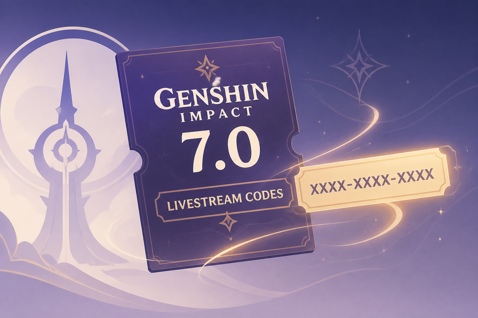 All Genshin Impact 7.0 livestream codes