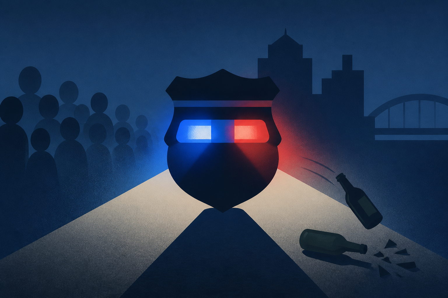Officers disperse overnight crowds after shots fired, bottles thrown, Rochester police say