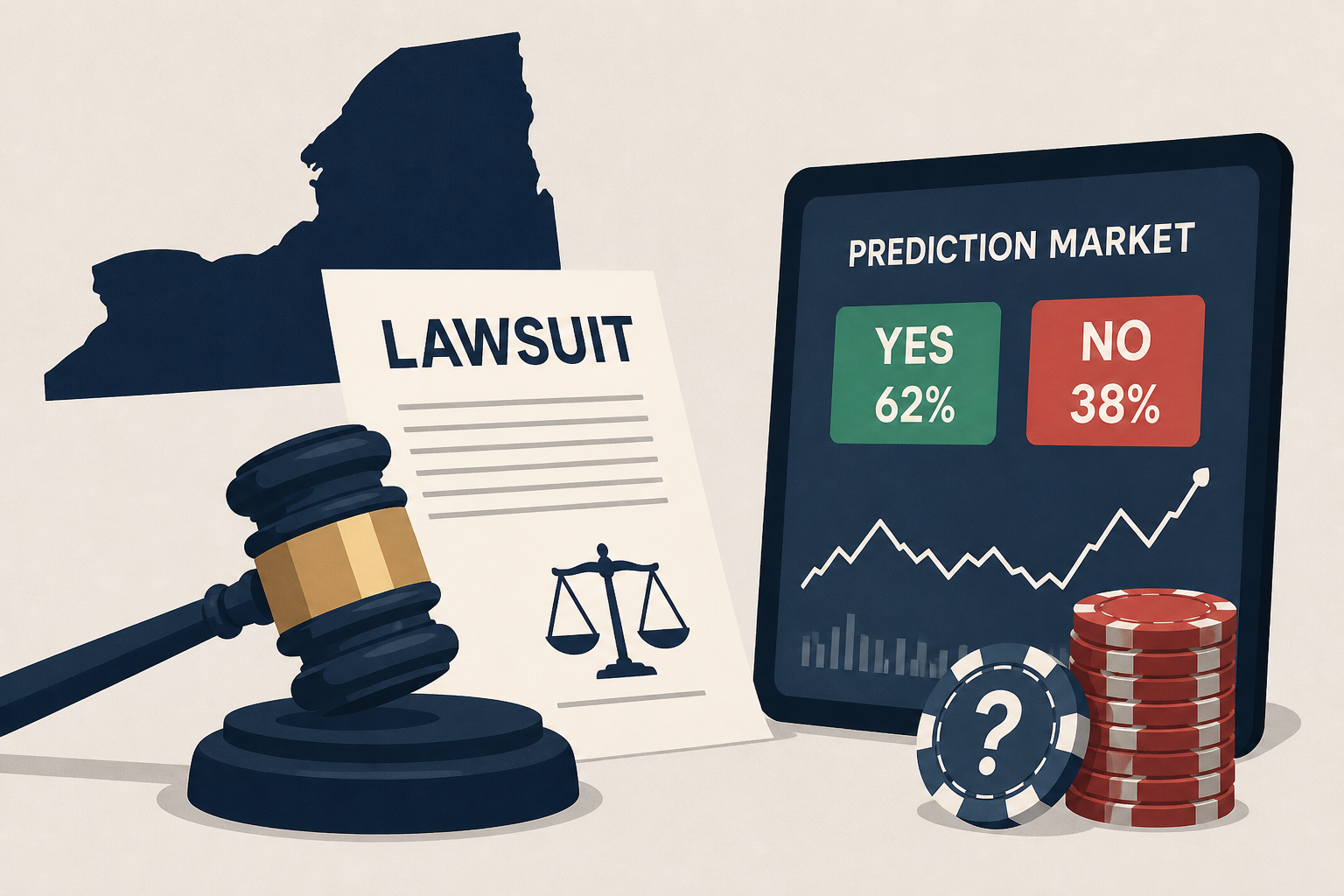 New York sues Kalshi prediction market alleging ‘illegal gambling operation’