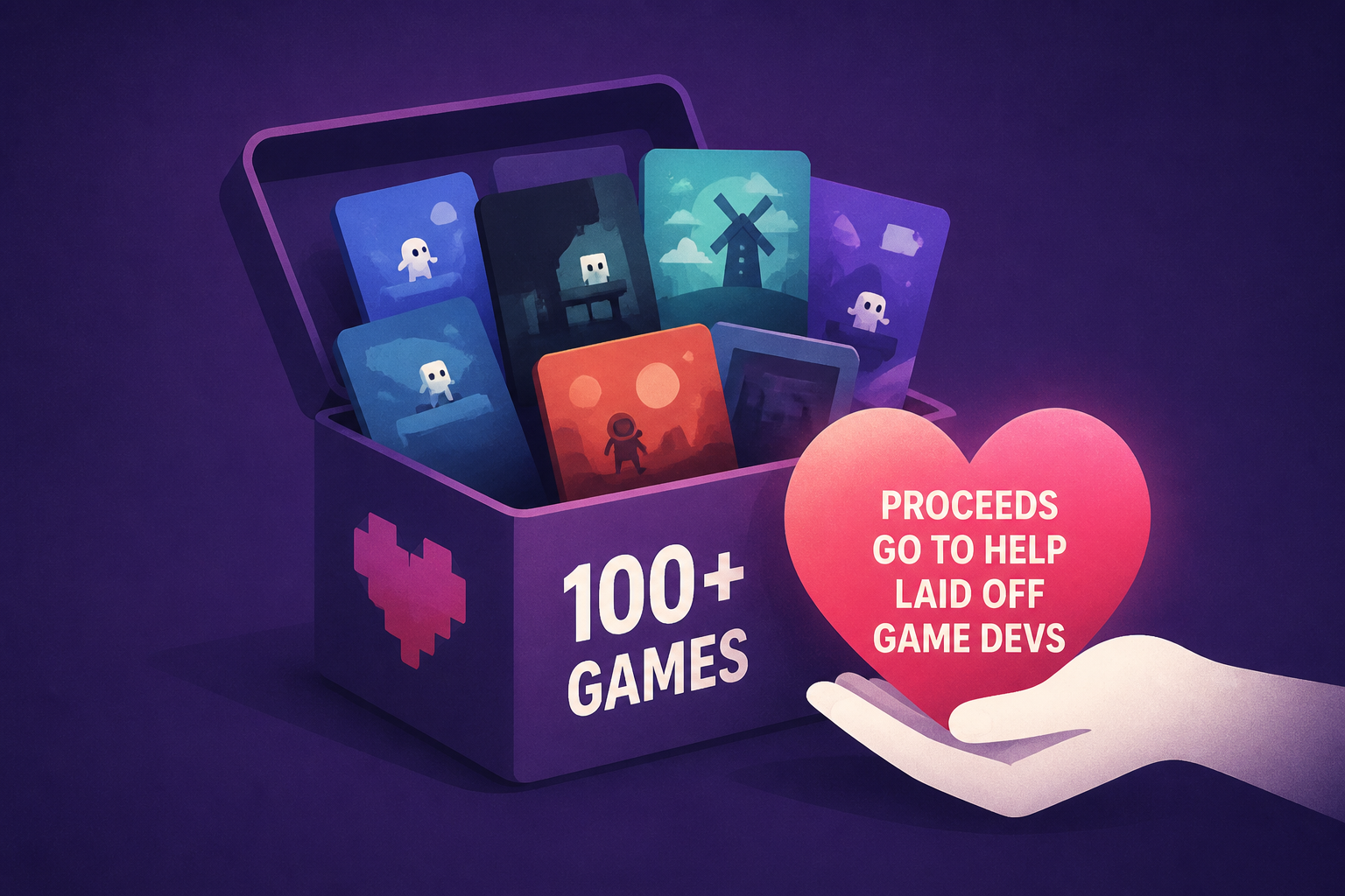 Game Devs Put Together An Itch.io Bundle Of Over 100 Games With Proceeds Going To Help Laid