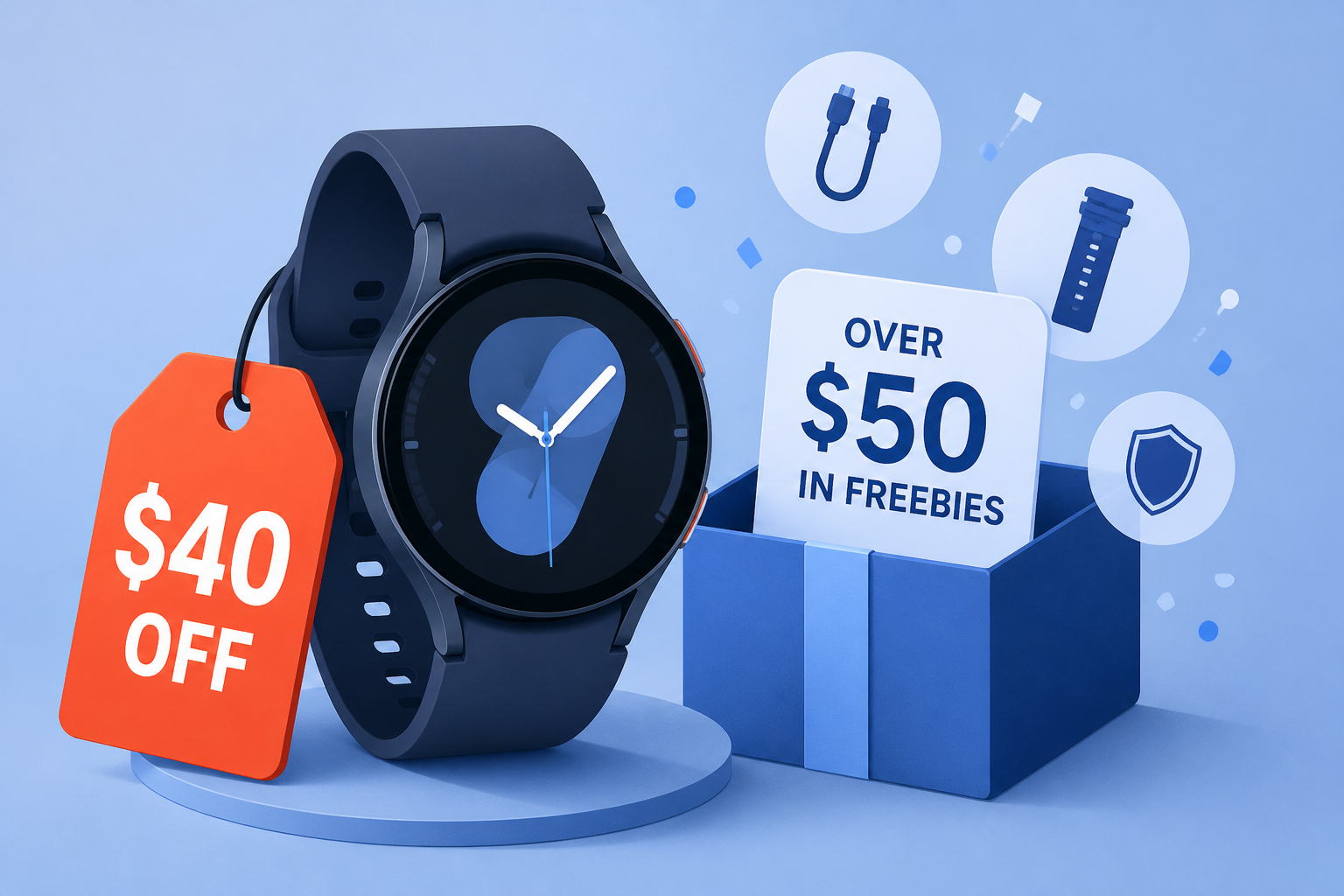 Samsung’s Galaxy Watch 9 is $40 off at Costco and comes with over $50 in freebies