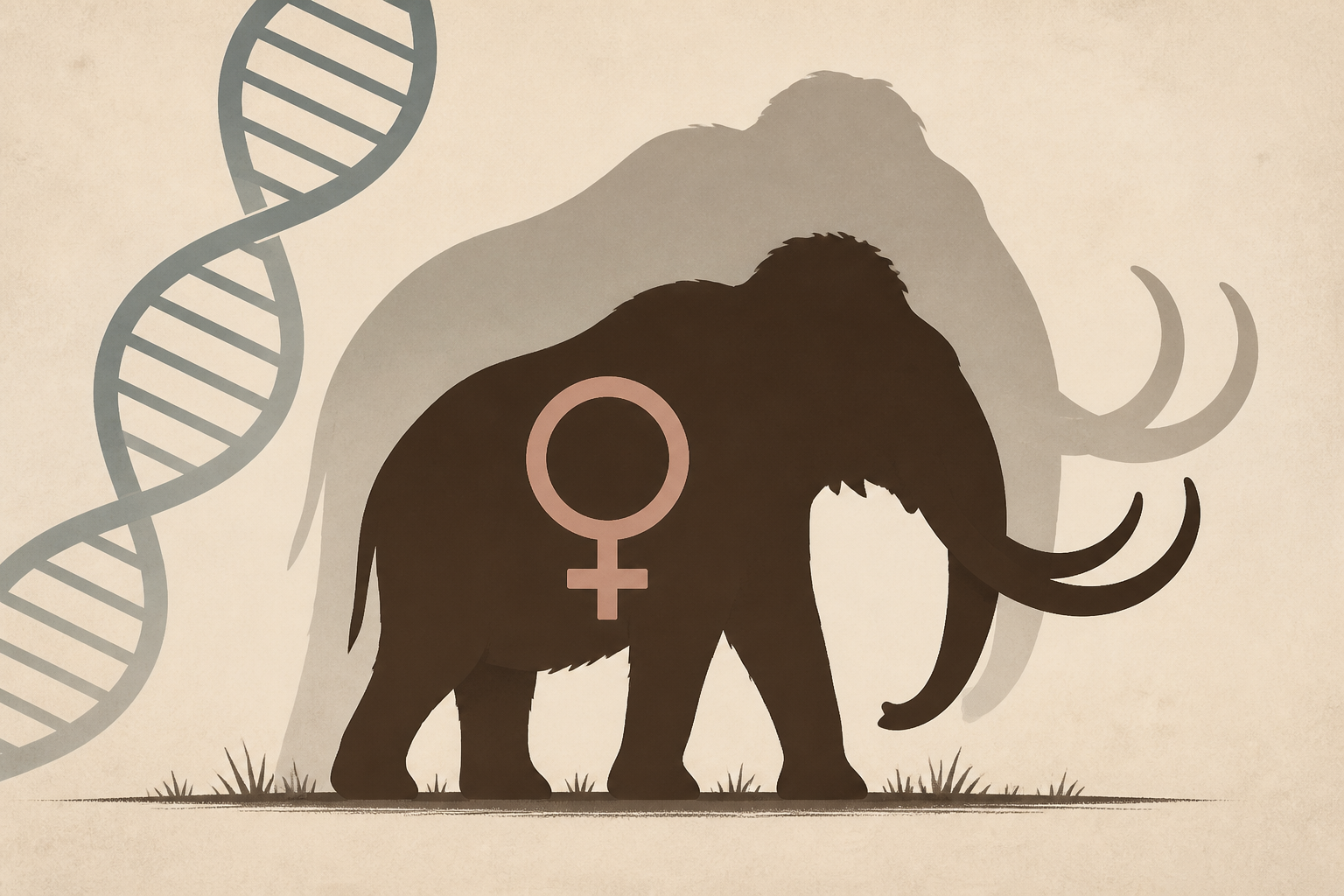 Study shows prehistoric people targeted female mammoths