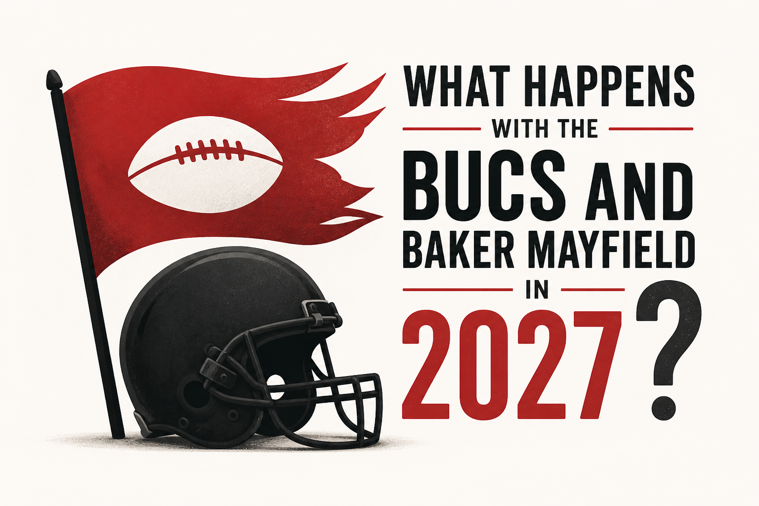 What happens with the Bucs and Baker Mayfield in 2027?