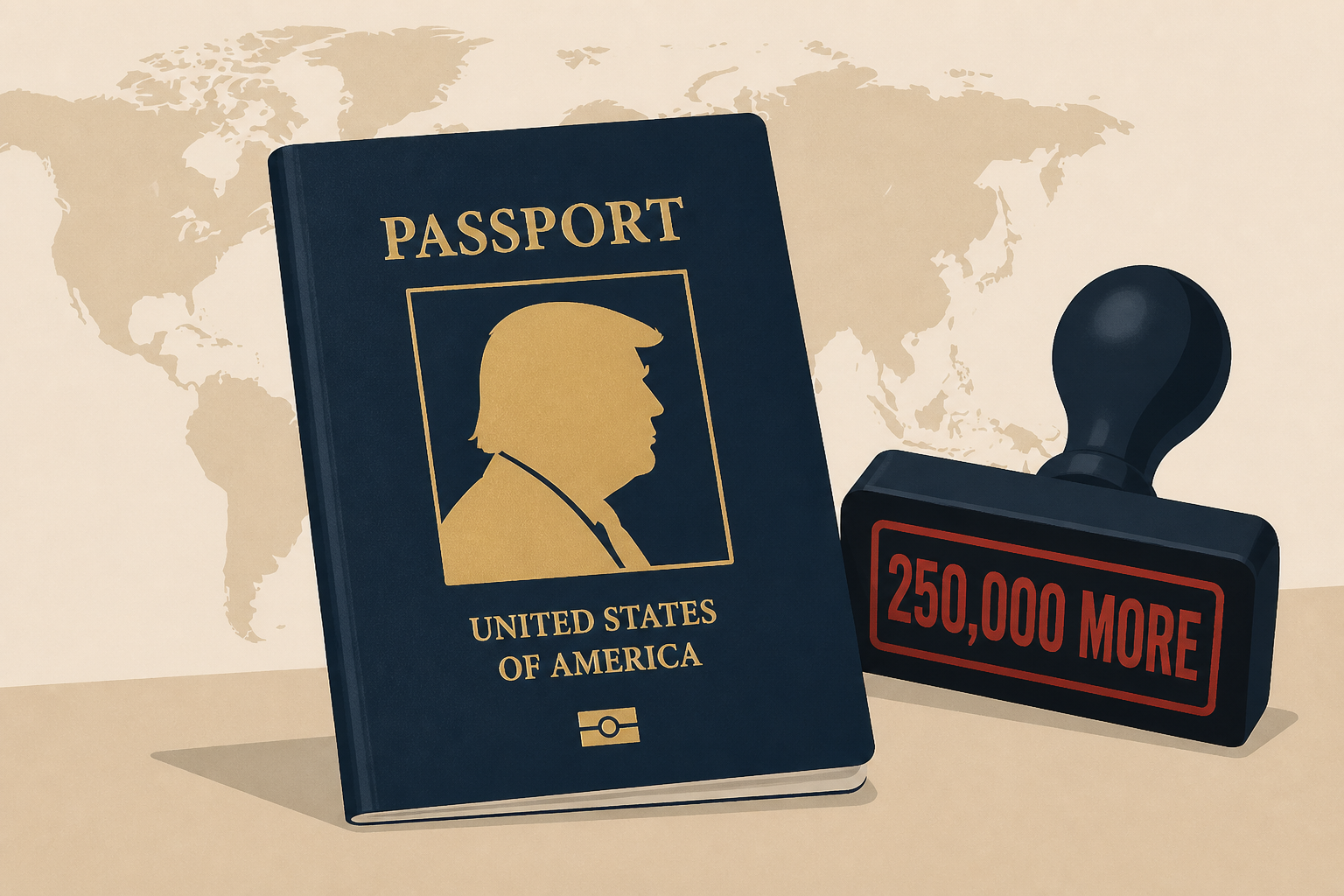 State Dept. to Release 250,000 More Trump Passports With His Portrait