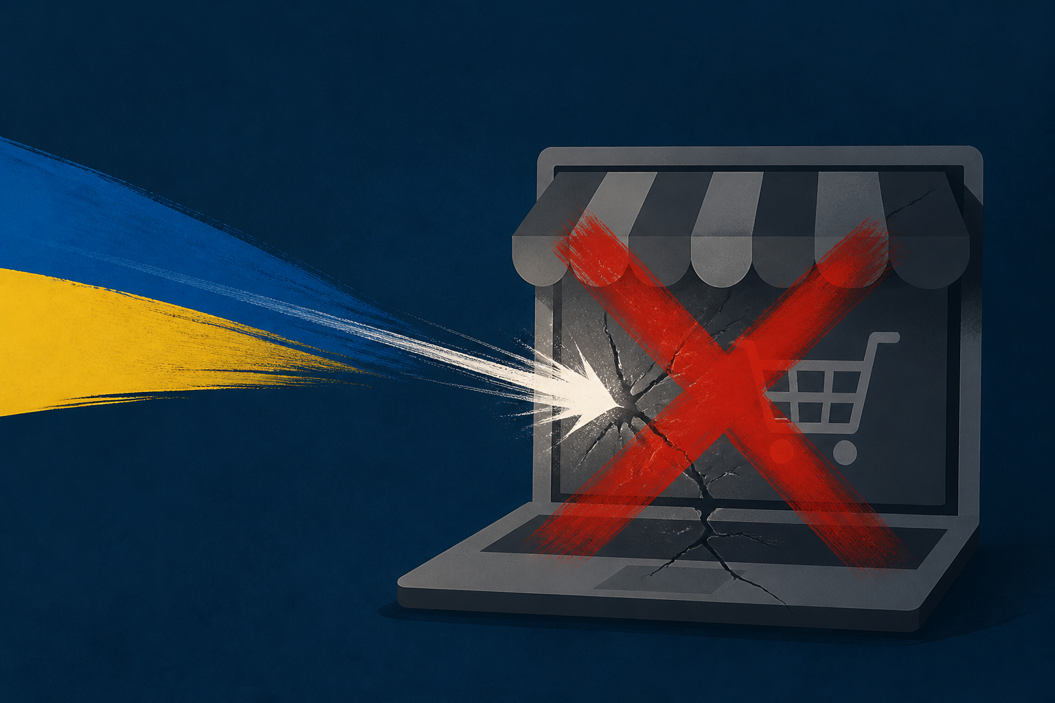 Ukraine hits more outlets of Russia's largest online marketplace to bring the war home