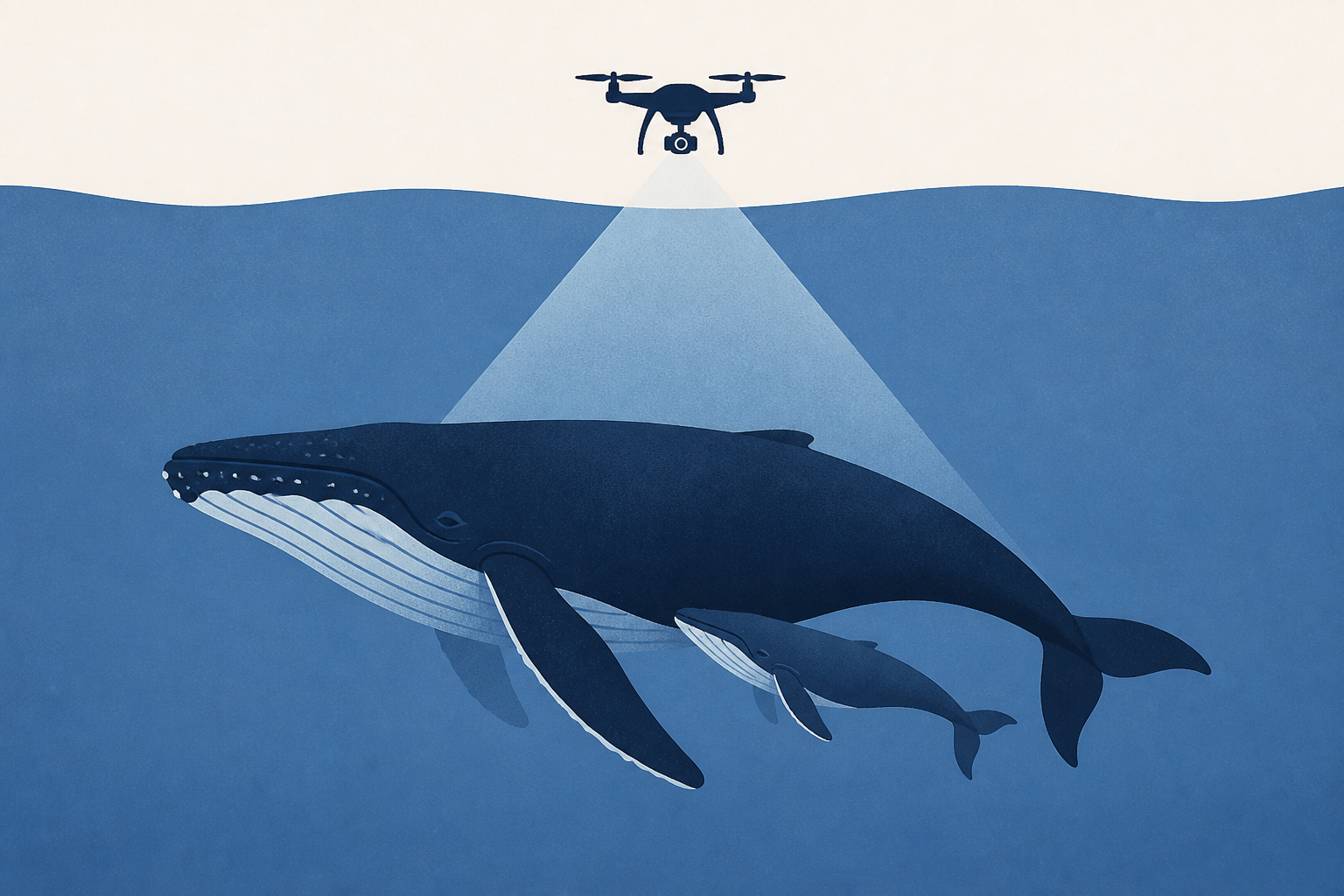 Rare footage of humpback whale birth captured on drone video: "A remarkable moment"