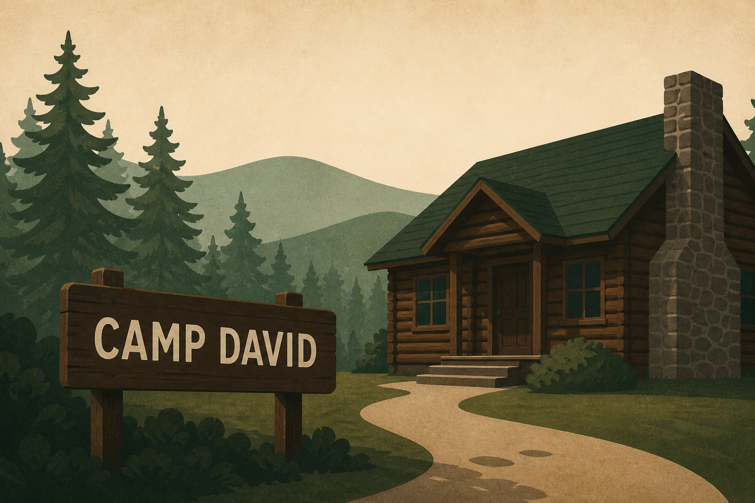 Camp David, the rustic presidential retreat, through the years