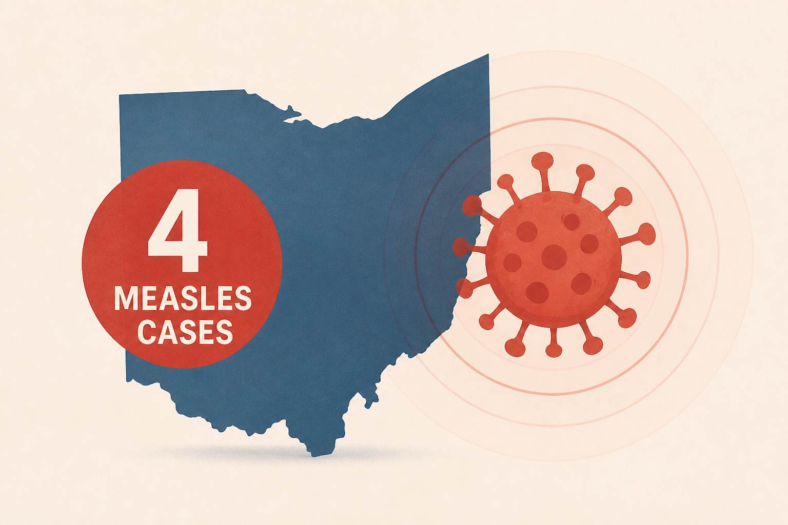 4 measles cases confirmed in Ohio; 3rd outbreak declared this year