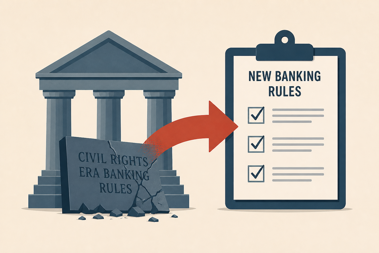 Trump administration plans major overhaul of civil rights-era banking rules