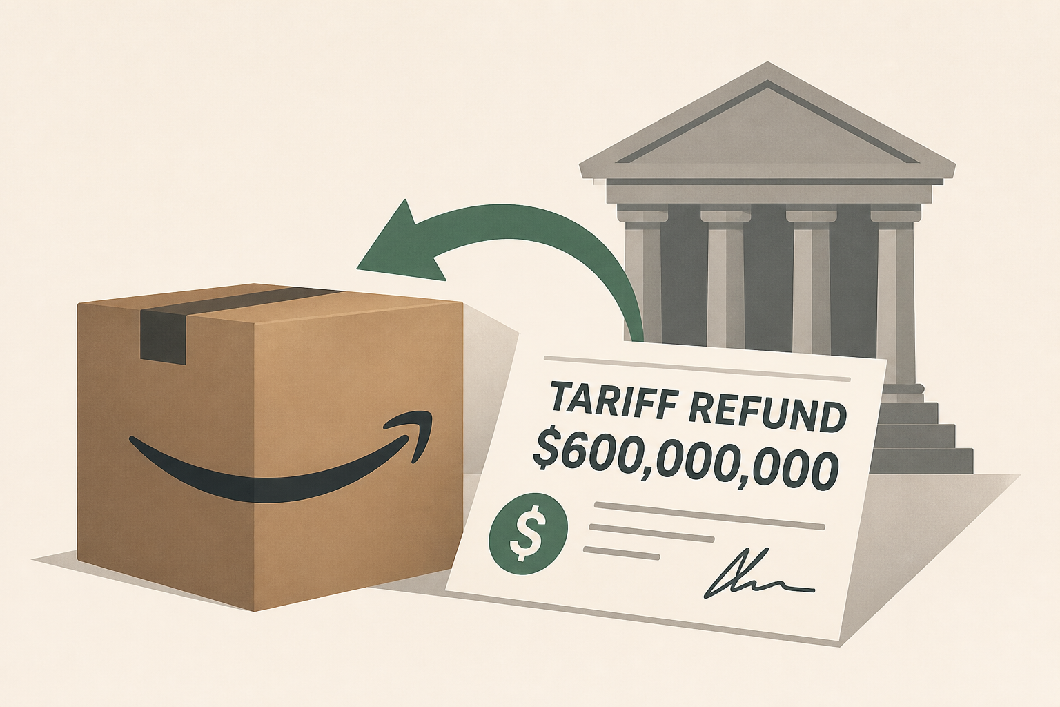 Amazon got $600 million in tariff refunds after a lawsuit accused it of favoring Trump