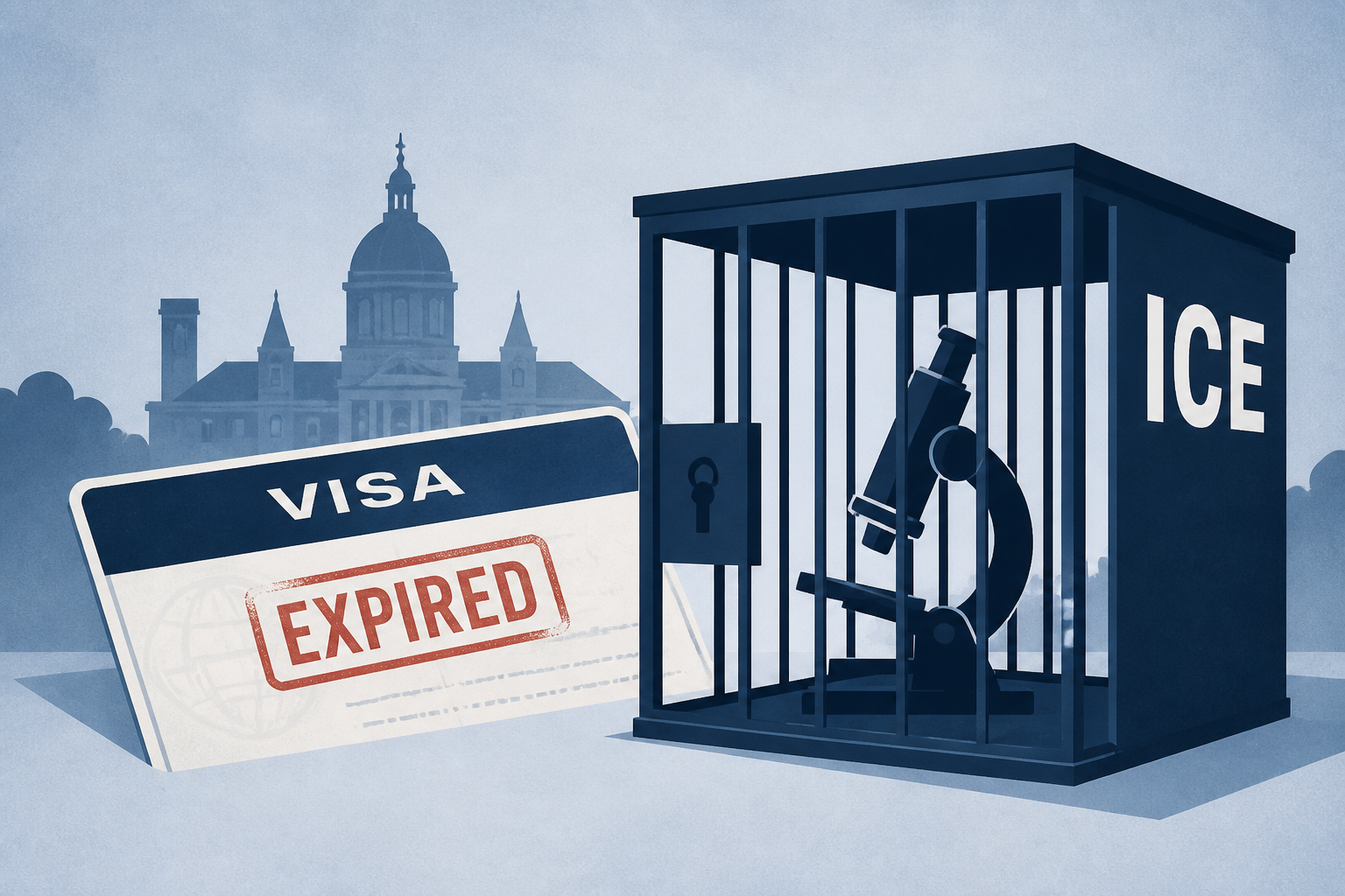 Johns Hopkins researcher detained by ICE after visa expiration