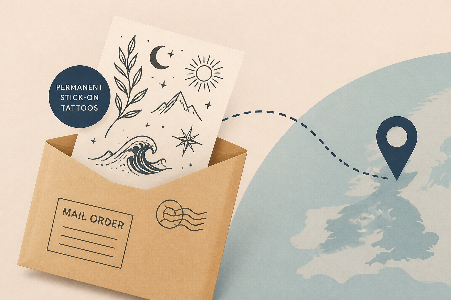 A London Startup Is Selling Permanent Stick-On Tattoos-and It Wants to Do Mail Order