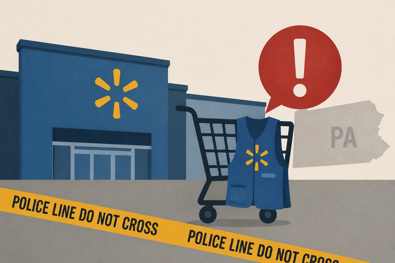 Walmart employee shot during dispute at Pennsylvania store, police say