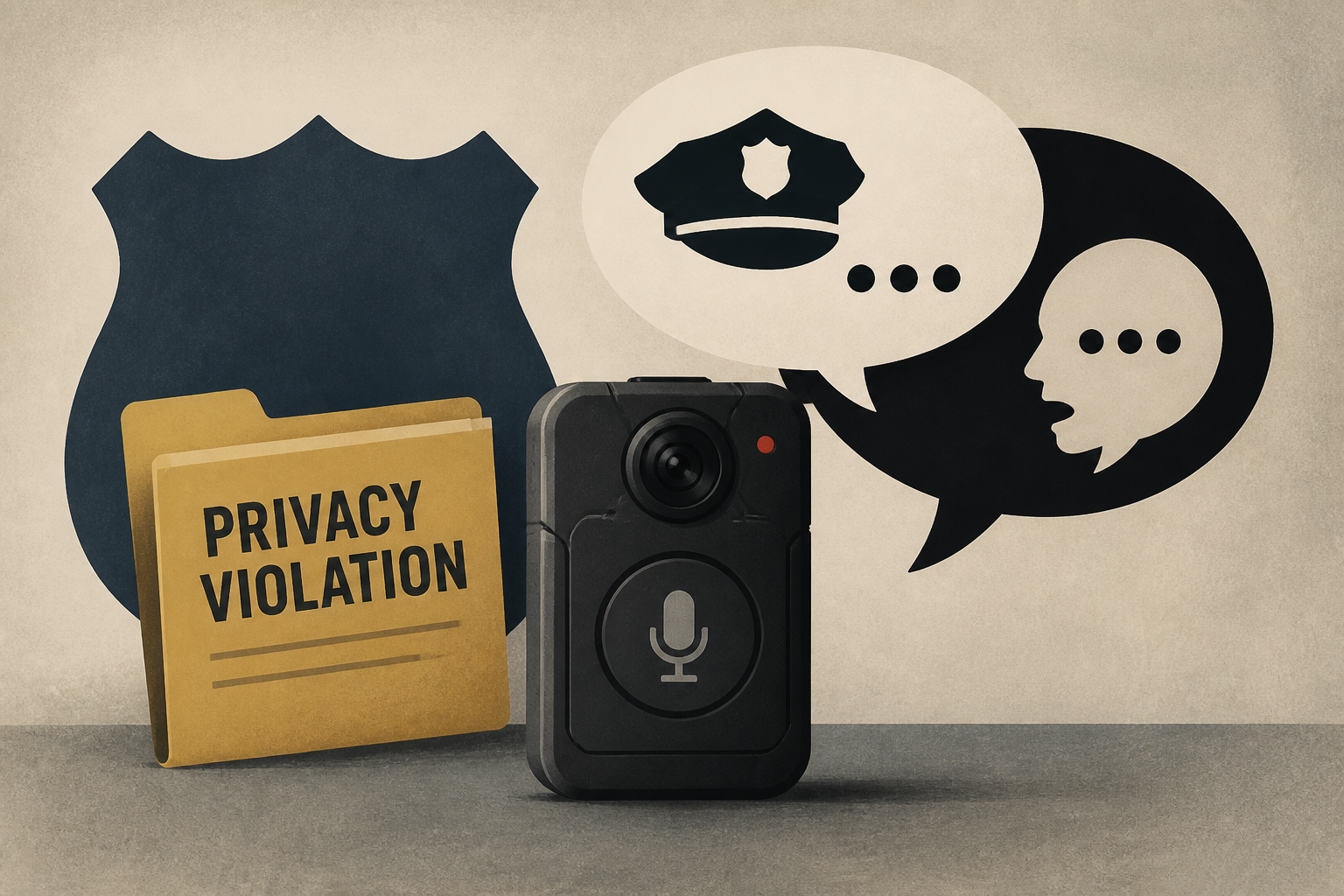 Officer Charged With Violating Privacy for Recording Colleagues’ Racism